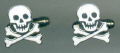 Cuff Links - SKULL & CROSSBONES